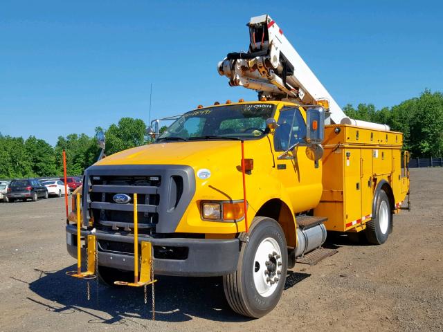 3FRXF7FD1AV270334 - 2010 FORD F750 SUPER YELLOW photo 2