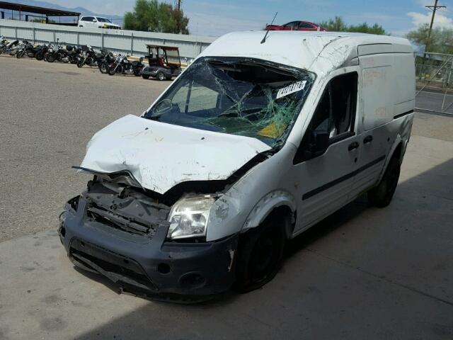 NM0LS7AN0DT134115 - 2013 FORD TRANSIT CO WHITE photo 2