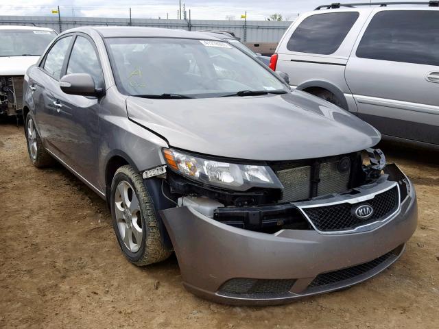 KNAFU4A22A5264361 - 2010 KIA FORTE EX SILVER photo 1