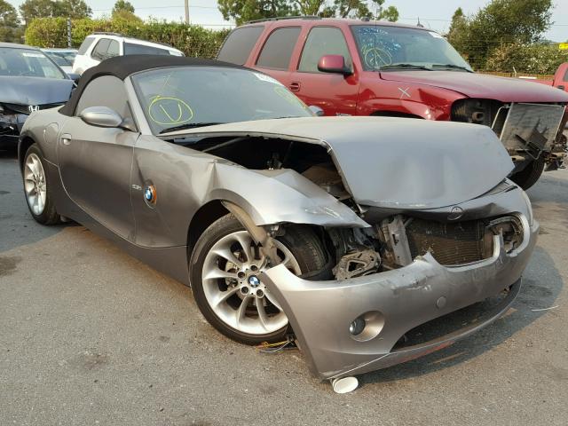 4USBT33473LS41714 - 2003 BMW Z4 2.5 GRAY photo 1