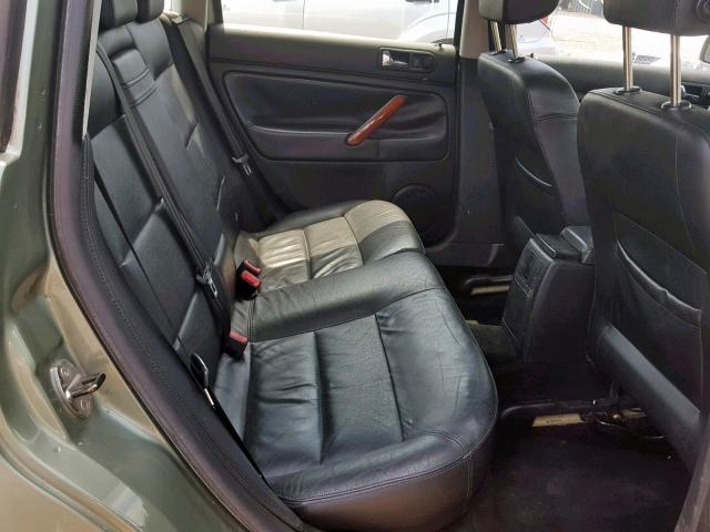 WVWWH63B23E465423 - 2003 VOLKSWAGEN PASSAT GLX 绿色 照片 6