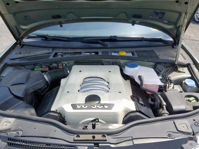 WVWWH63B23E465423 - 2003 VOLKSWAGEN PASSAT GLX 绿色 照片 7