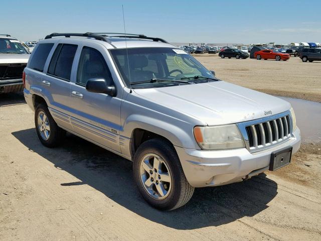 1J4GW58N74C208689 - 2004 JEEP GRAND CHER SILVER photo 1