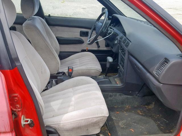 1Y1SK7465LZ103226 - 1990 GEO PRIZM BASE RED photo 5