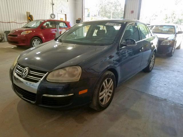 3VWRF71KX6M632683 - 2006 VOLKSWAGEN JETTA 2.5 BLUE photo 2