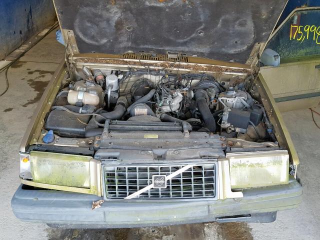 YV1FA8749L2446665 - 1990 VOLVO 740 GOLD photo 7