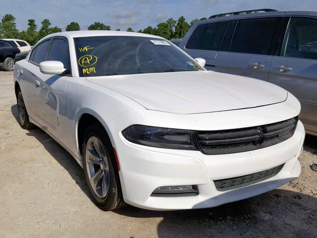 2C3CDXHG1GH139107 - 2016 DODGE CHARGER SX WHITE photo 1