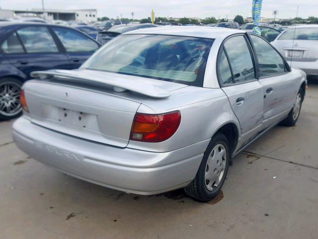 1G8ZH52842Z182939 - 2002 SATURN SL1 SILVER photo 4