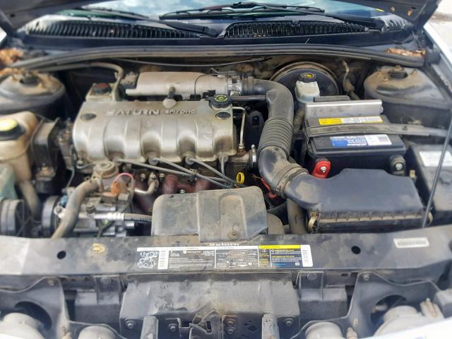 1G8ZH52842Z182939 - 2002 SATURN SL1 SILVER photo 7