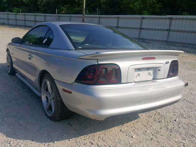 1FAFP42XXWF189047 - 1998 FORD MUSTANG GT SILVER photo 3