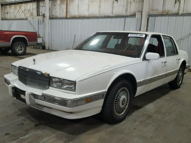 1G6KS5339LU826108 - 1990 CADILLAC SEVILLE WHITE photo 2