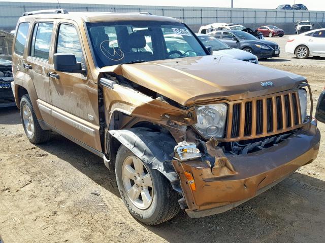 1J4PN2GK5BW558956 - 2011 JEEP LIBERTY SP BROWN photo 1