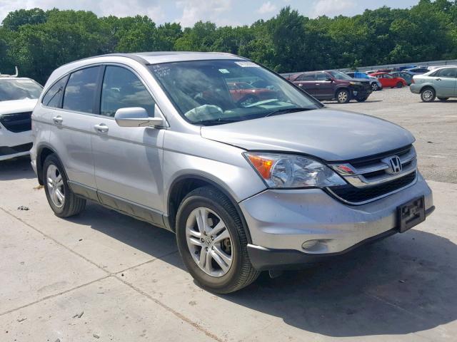 5J6RE4H74BL118811 - 2011 HONDA CR-V EXL SILVER photo 1