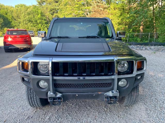 5GTDN13E978228938 - 2007 HUMMER H3 BLACK photo 3