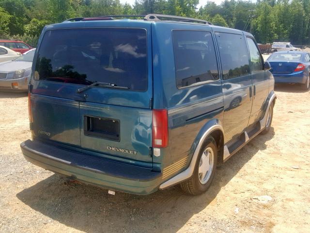 1GBDM19WXXB181842 - 1999 CHEVROLET ASTRO BLUE photo 4