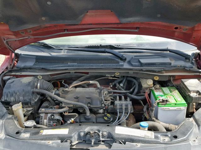 2V8HW34199R559852 - 2009 VOLKSWAGEN ROUTAN SE RED photo 7