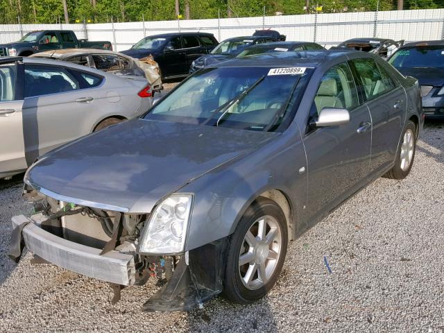 1G6DC67A560129647 - 2006 CADILLAC STS GRAY photo 2