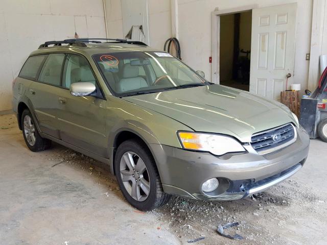 4S4BP86C264329378 - 2006 SUBARU LEGACY OUT GREEN photo 1