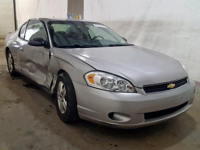 2G1WJ15K379328979 - 2007 CHEVROLET MONTE CARL SILVER photo 1