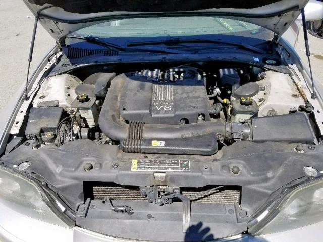 1LNHM87AX2Y709216 - 2002 LINCOLN LS SILVER photo 7