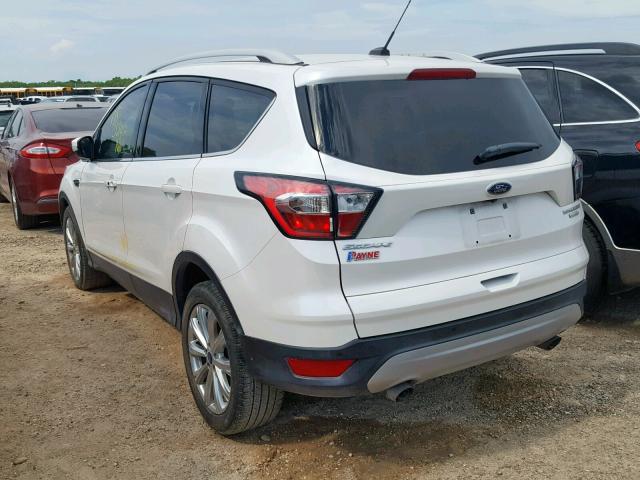 1FMCU0J93HUF07392 - 2017 FORD ESCAPE TIT WHITE photo 3