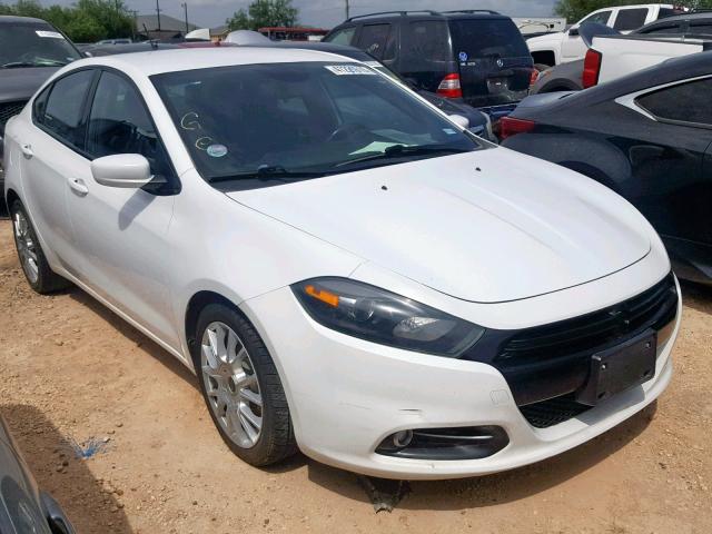 1C3CDFBB4FD119078 - 2015 DODGE DART SXT WHITE photo 1