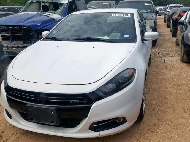 1C3CDFBB4FD119078 - 2015 DODGE DART SXT WHITE photo 9