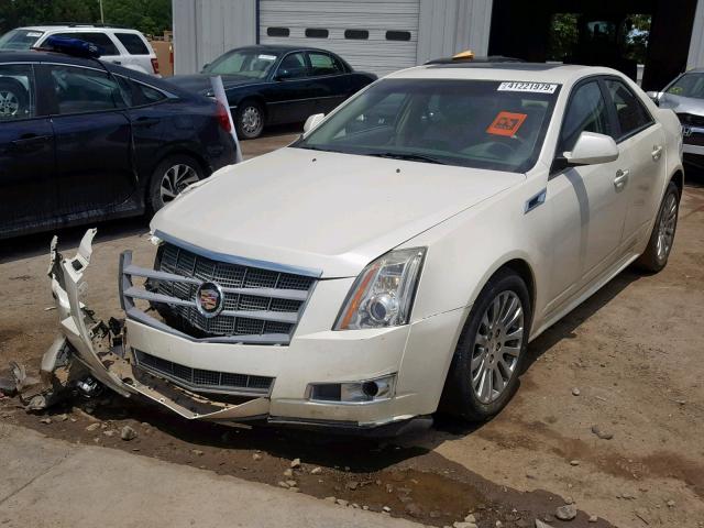 1G6DK5EY7B0104871 - 2011 CADILLAC CTS PERFOR WHITE photo 2