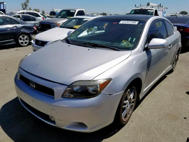 JTKDE177370169167 - 2007 TOYOTA SCION TC ვერცხლისფერი ფოტო 2