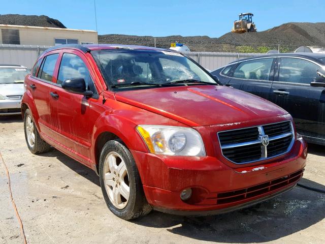 1B3HB48B58D751871 - 2008 DODGE CALIBER SX RED photo 1