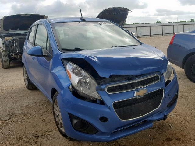 KL8CB6S99DC565186 - 2013 CHEVROLET SPARK LS BLUE photo 1