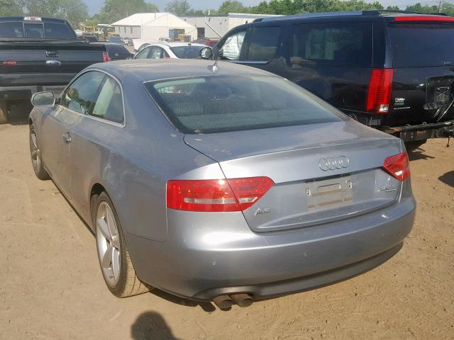 WAULFAFRXAA023253 - 2010 AUDI A5 PREMIUM GRAY photo 3