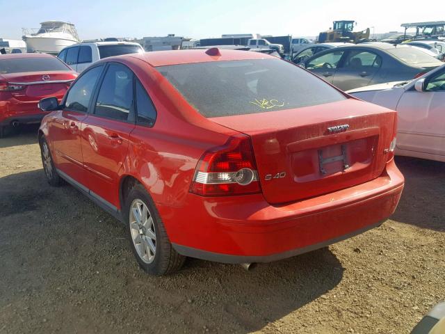 YV1MS682972283334 - 2007 VOLVO S40 T5 RED photo 3