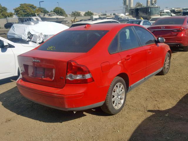 YV1MS682972283334 - 2007 VOLVO S40 T5 RED photo 4