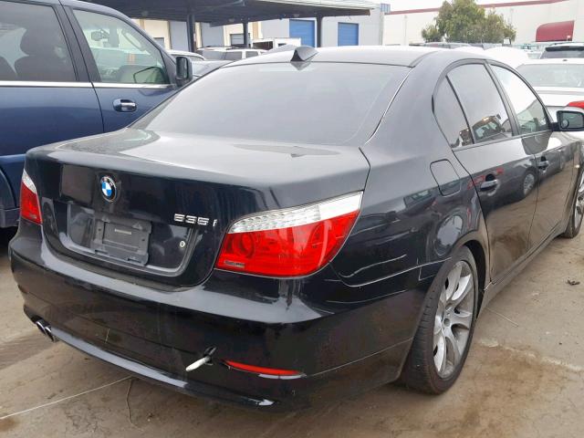 WBANW13518CN55905 - 2008 BMW 535 I BLACK photo 4