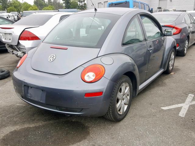 3VWPW31C57M518083 - 2007 VOLKSWAGEN NEW BEETLE رمادي صورة 4
