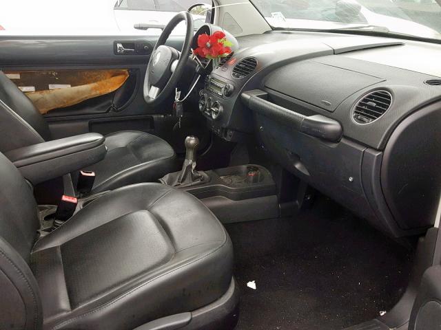 3VWPW31C57M518083 - 2007 VOLKSWAGEN NEW BEETLE رمادي صورة 5