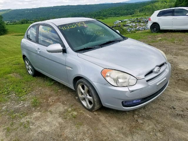 KMHCN36C27U047627 - 2007 HYUNDAI ACCENT SE SILVER photo 1