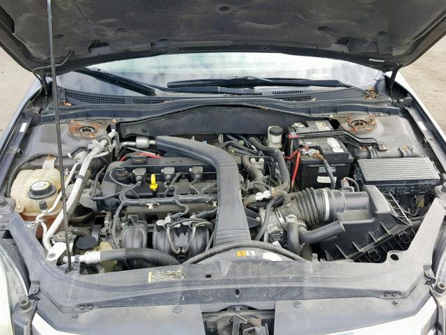 3FAFP08Z76R195490 - 2006 FORD FUSION SEL GRAY photo 7