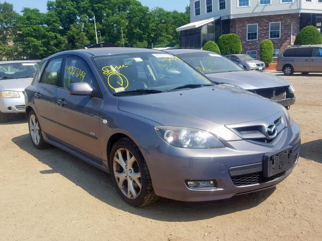 JM1BK344X71759292 - 2007 MAZDA 3 HATCHBAC GRAY photo 1