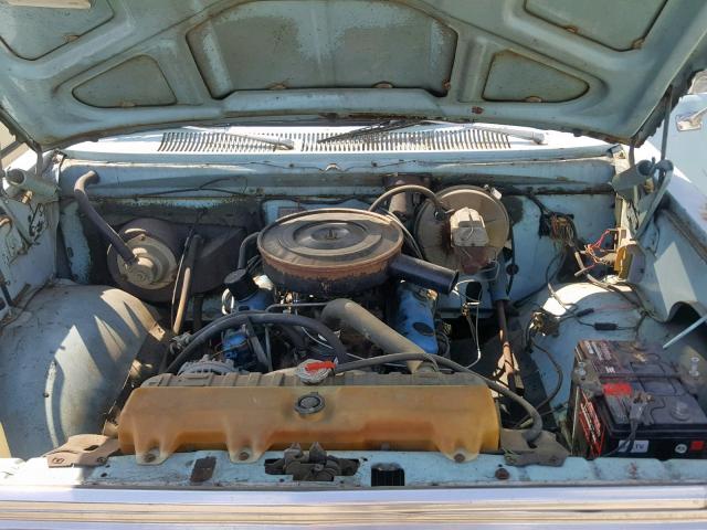 D14BE6S205906 - 1976 DODGE RAM 100 BLUE photo 7