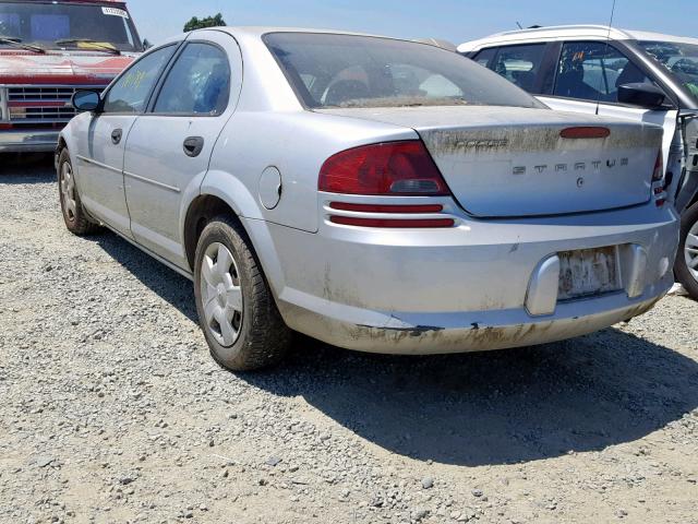 1B3EL36J14N391698 - 2004 DODGE STRATUS SE SILVER photo 4