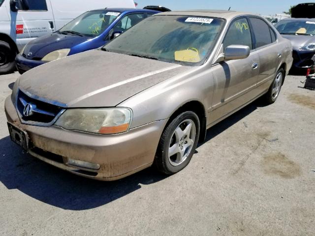 19UUA56793A078387 - 2003 ACURA 3.2TL GOLD photo 2