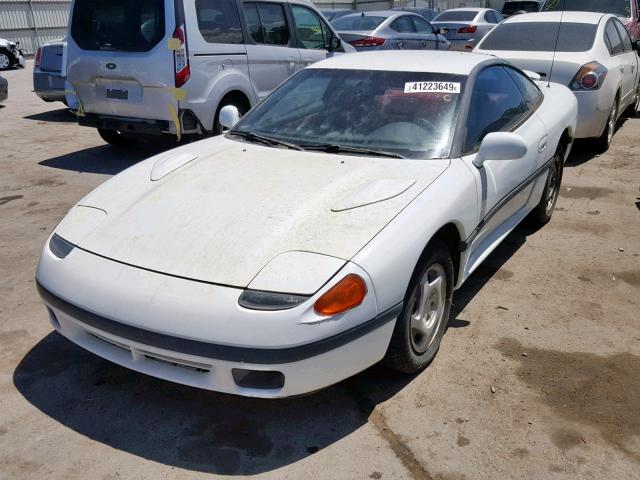 JB3BM44H4PY000424 - 1993 DODGE STEALTH WHITE photo 2