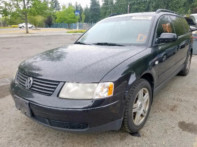 WVWLH63B81E033015 - 2001 VOLKSWAGEN PASSAT GLX 黑色 照片 2