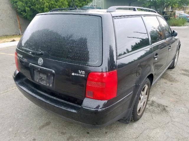 WVWLH63B81E033015 - 2001 VOLKSWAGEN PASSAT GLX 黑色 照片 4