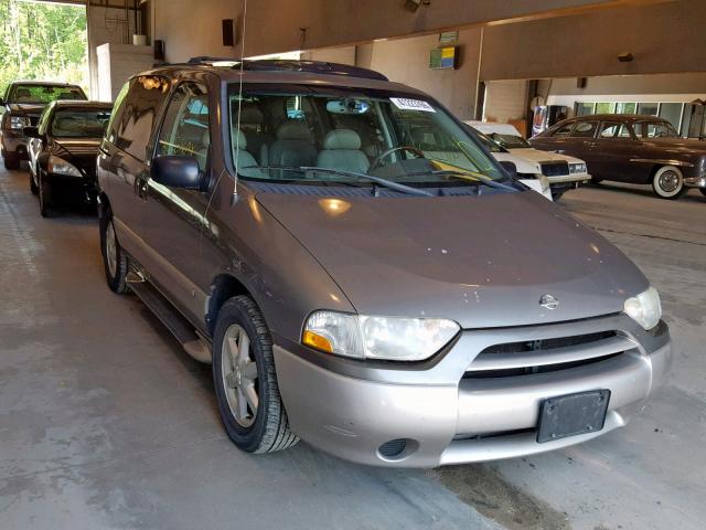 4N2ZN17T11D818438 - 2001 NISSAN QUEST GLE TAN photo 1