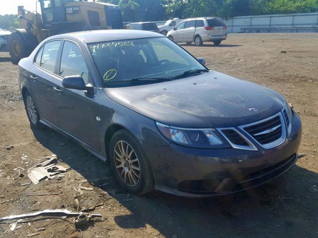 YS3FA4CY9B1301890 - 2011 SAAB 9-3 2.0T GRAY photo 1