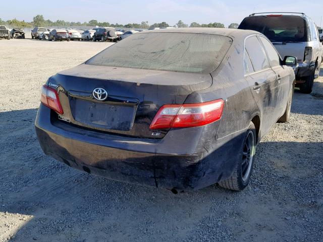 4T1BE46K47U503507 - 2007 TOYOTA CAMRY NEW BLACK photo 4