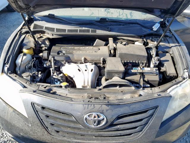 4T1BE46K47U503507 - 2007 TOYOTA CAMRY NEW BLACK photo 7